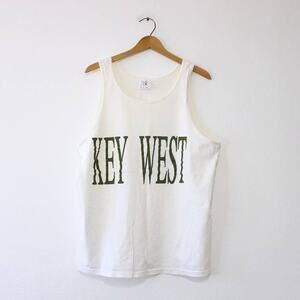 Vintage Key West Florida Tank Top Large